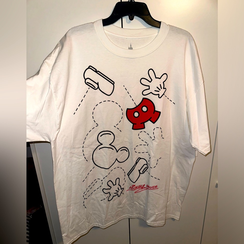 NWT Disney Parks Mickey Mouse Shirt Size 2XL Disney T Shirt Size XXL